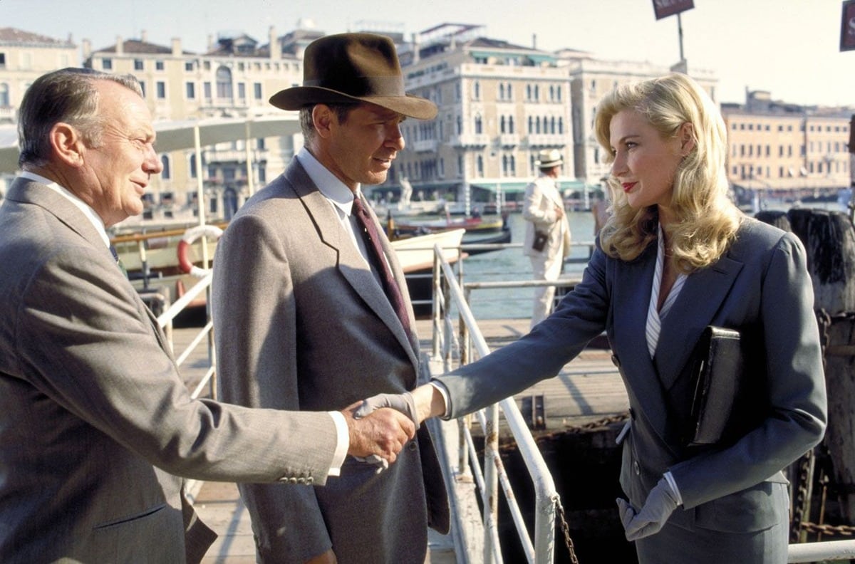 Harrison Ford as Indiana Jones in Venice in Indiana Jones and the Last Crusade (1989)